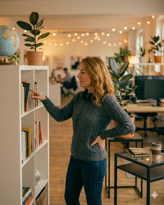 Clara Bergmann, KI-generiertes Bild